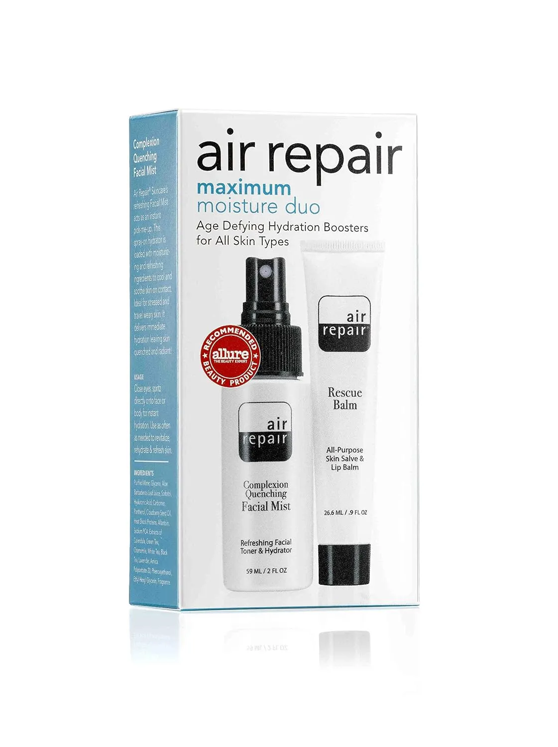 – Maximum Moisture Duo – Facial Mist and Rescue Balm
