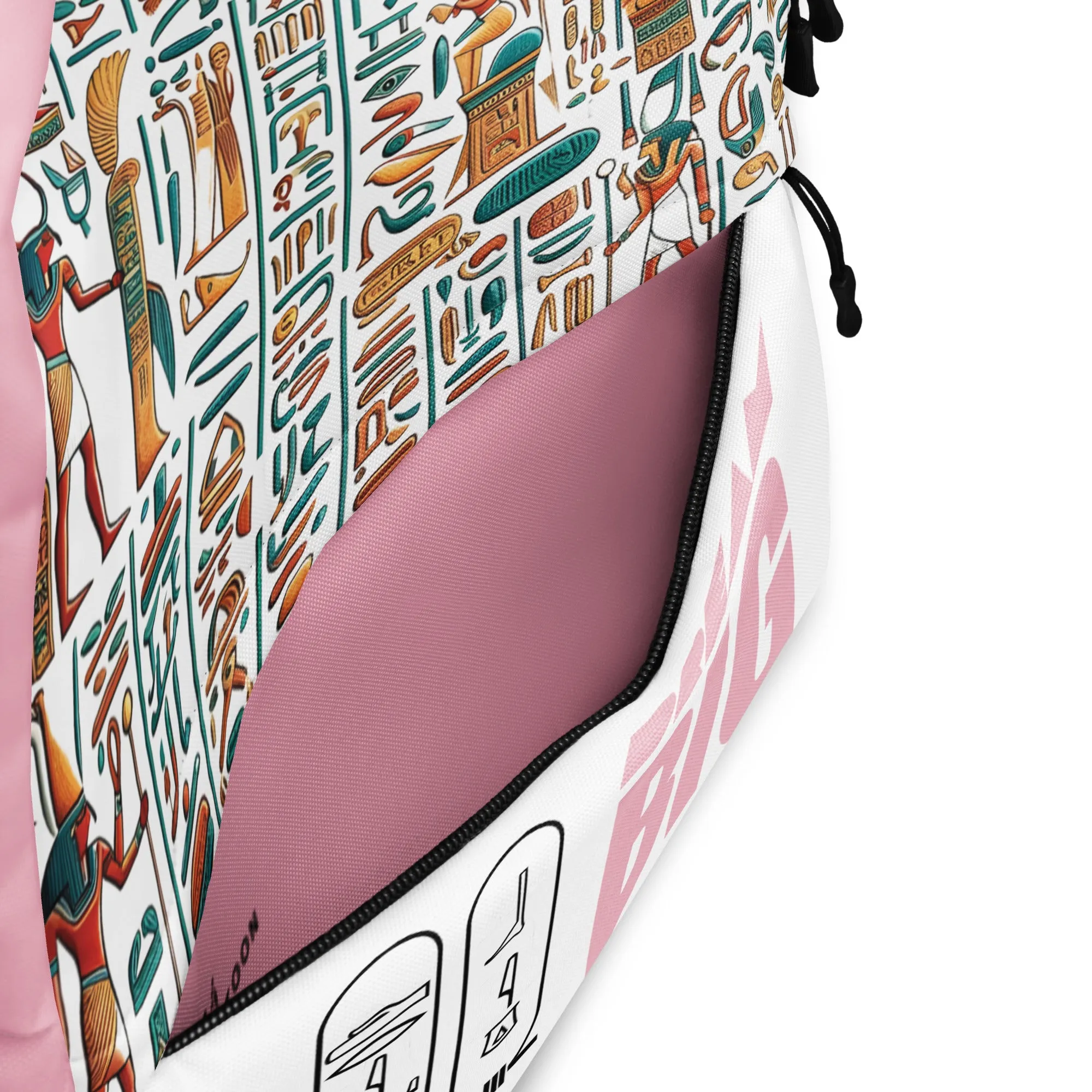 - Smart-enabled Dream Egyptian Big Clean-lined Pink - Backpack Style