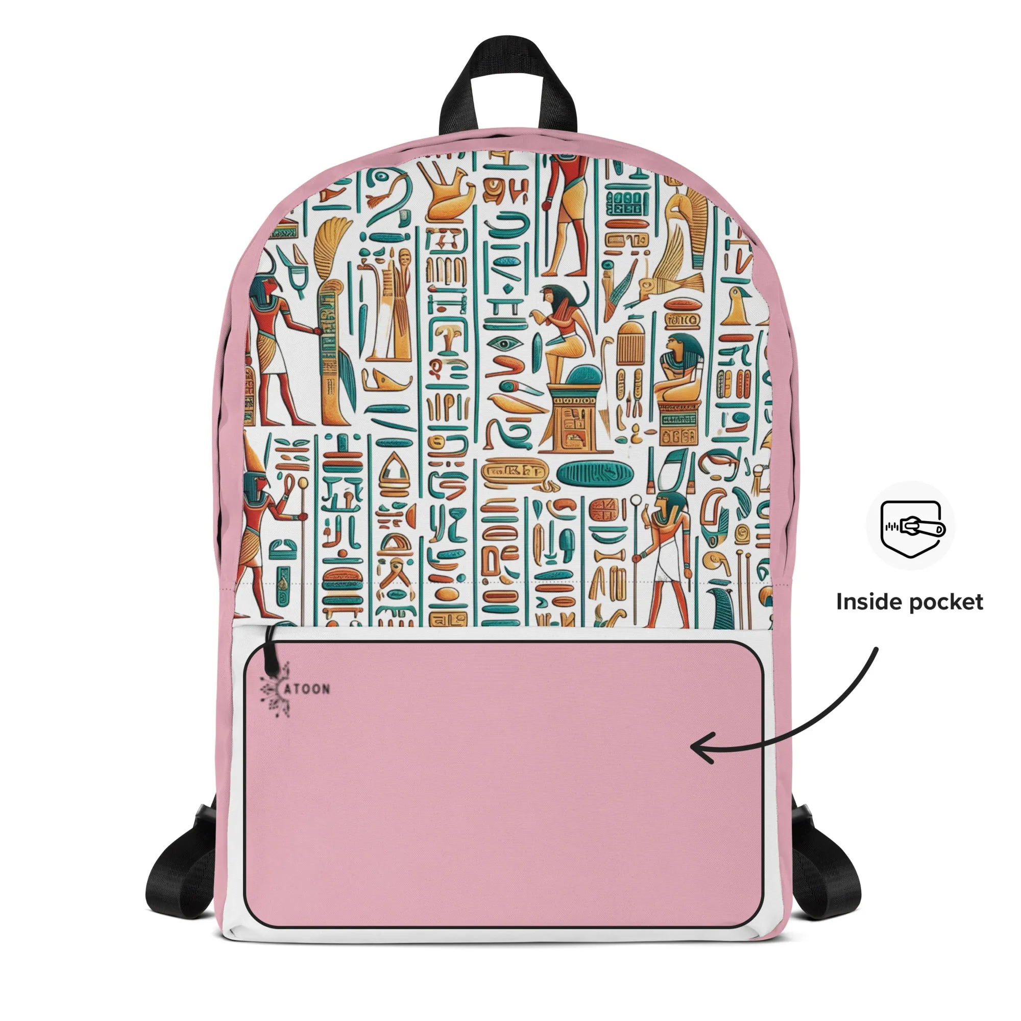 - Smart-enabled Dream Egyptian Big Clean-lined Pink - Backpack Style