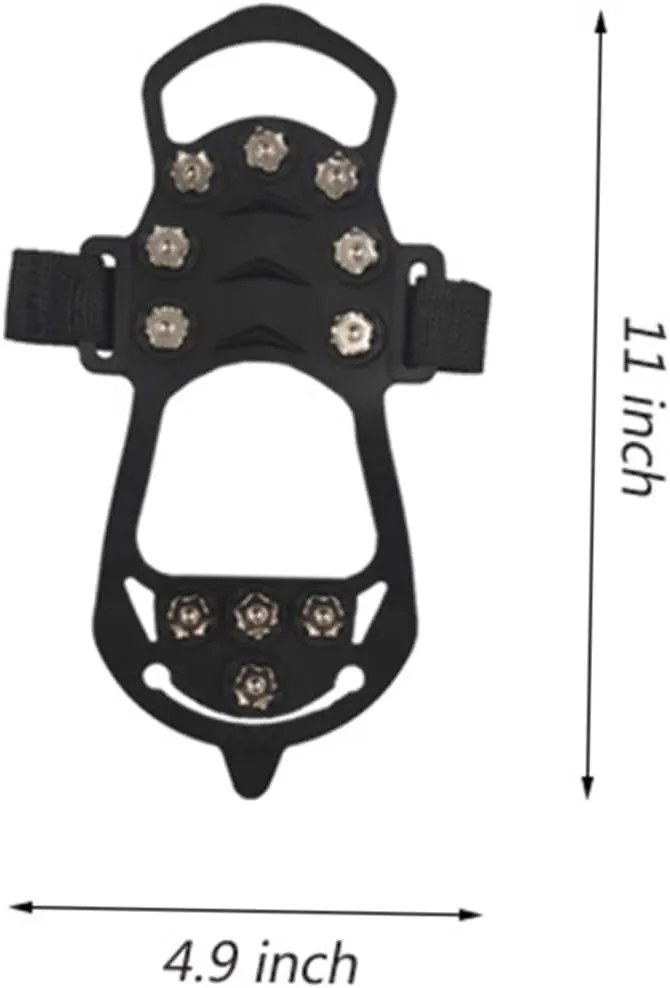 1 Pair Mountaineering Covers Anti-Slip Shoe Covers Climbing Anti-Slip Spike Climbing Shoes Grippers