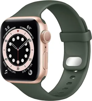 102 Sport Bands Soft Silicone Waterproof Strap Compatible with iWatch Women Men,102