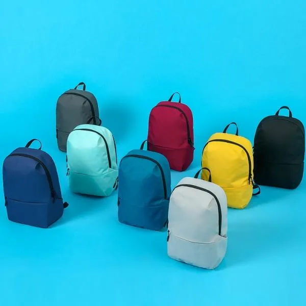 10L Unisex Waterproof Lightweight YKK Zipper Backpack for Travel / School 8 Colors