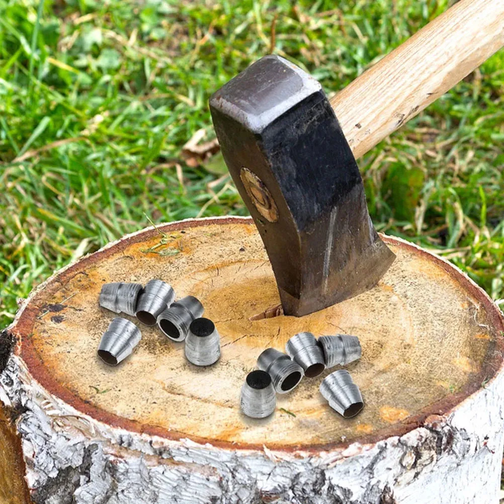 10Pcs Iron Wedge Axe Handle Fixing Accessories Axe Fixing Tools Axe Handle Splitting Wedge