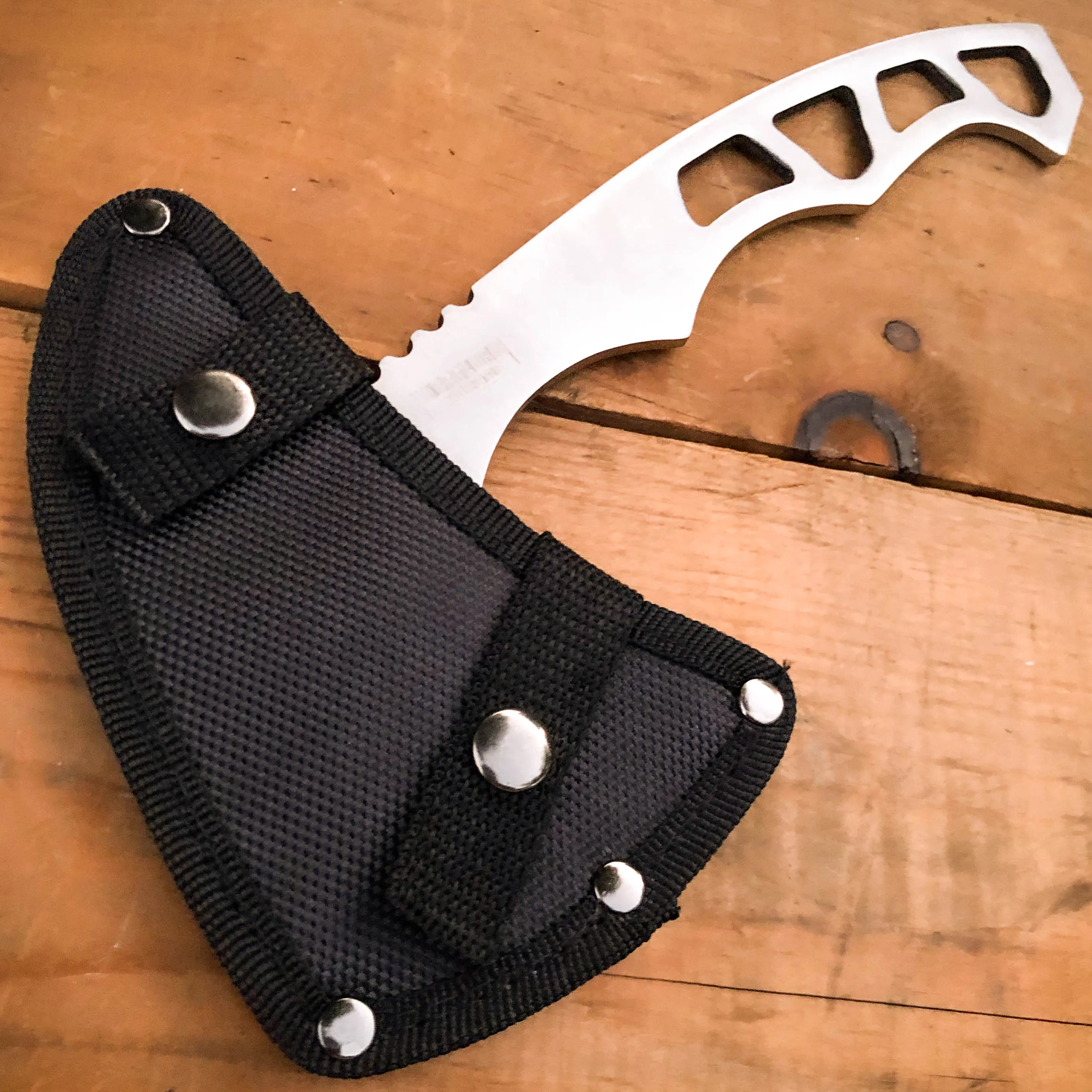 10" Tomahawk Throwing Axe Hatchet Camping Knife
