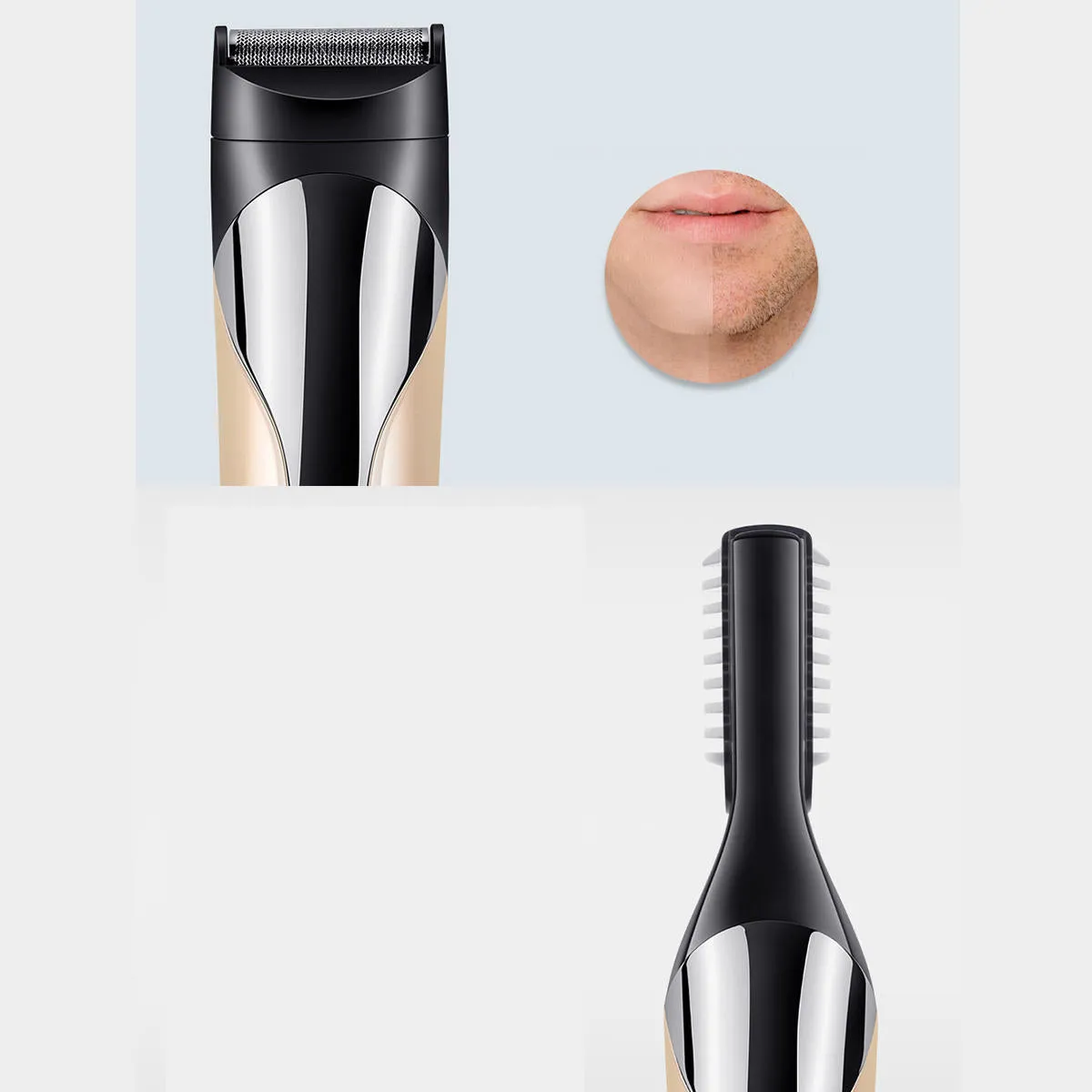 11 in 1 Wireless Electric Hair Clipper Shaver Multi-function Rechargeable Ears Beard Nose Hair Trimmer