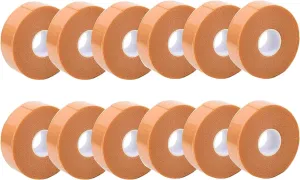 12 Pc Medical Tape First Aid Wound Care Waterproof Adhesive Foam 3/4" x 4 Yard