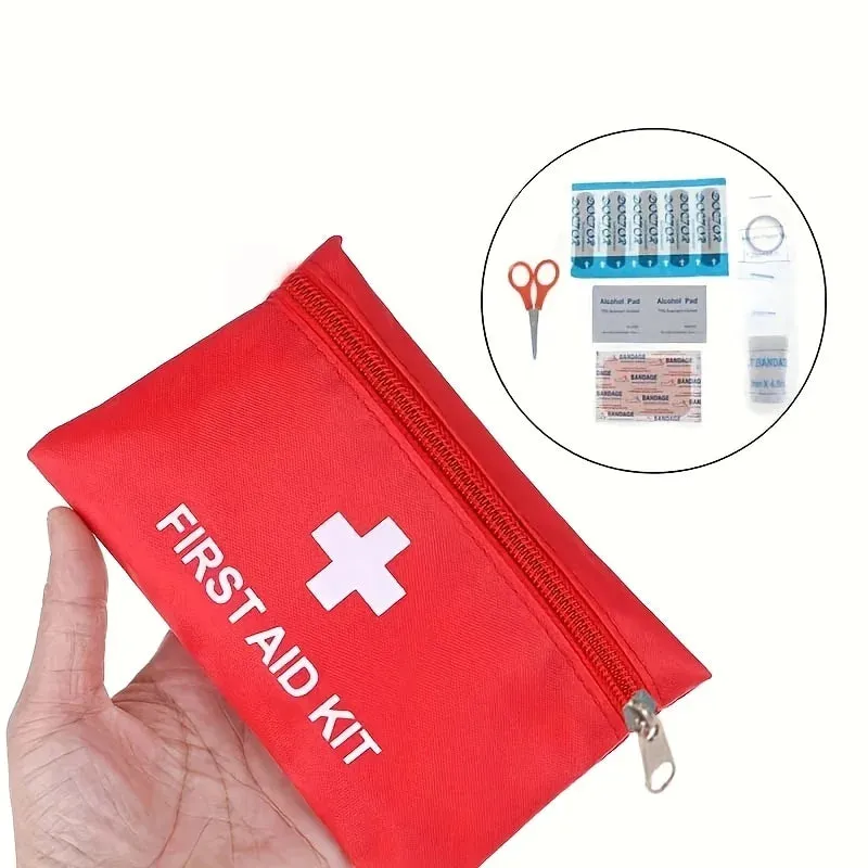 12-Piece Tactical First Aid Kit – Emergency Survival & Medical Bag for Car, Camping & Outdoor Use