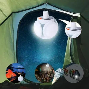 12590 Solar Multi-Functional Emergency LED Light Bulb with USB Charging
