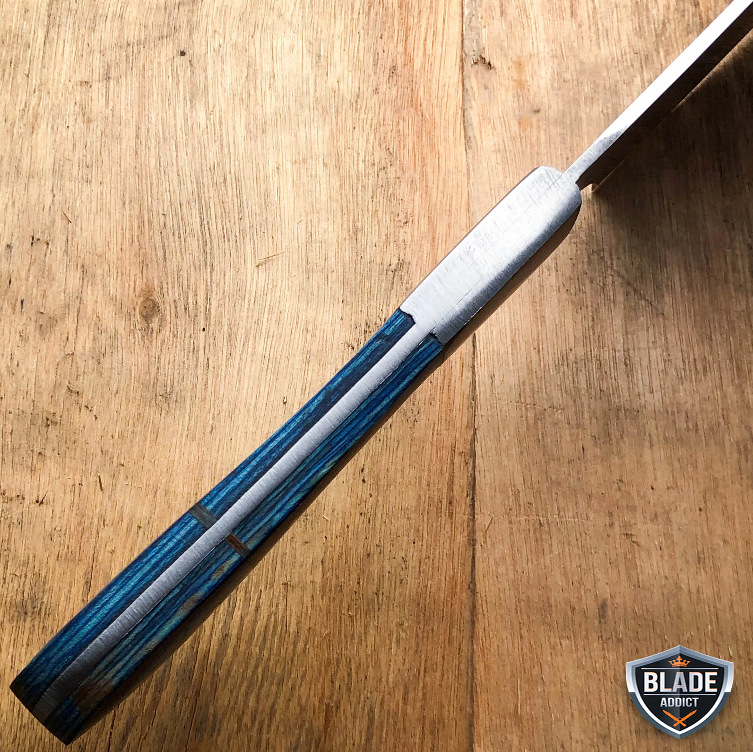 12" MEAT CLEAVER CHEF BUTCHER KNIFE Stainless Steel Chopper Full Tang Kitchen