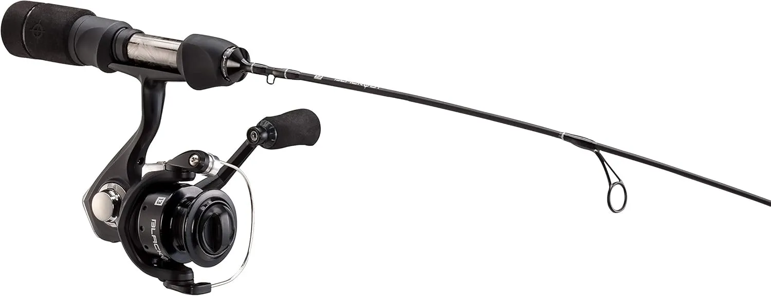 13 FISHING - Blackout Ice - Spinning Ice Fishing Combos