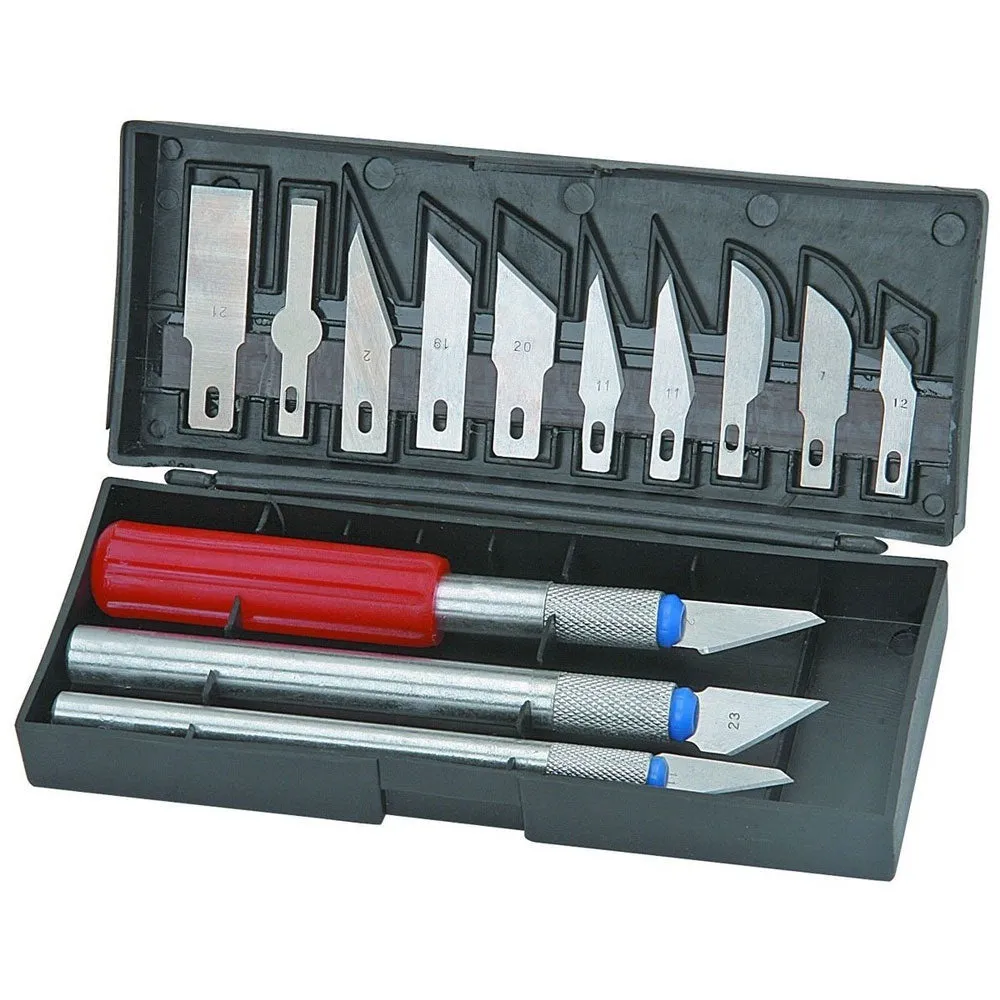 13Pcs Pen Cutter Precision Knives Exacto Style Hobby Knife For Crafts