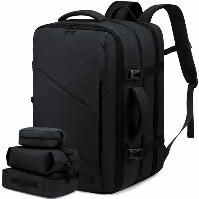 17in Laptop Backpack Travel Bag and 40L Carry On Suitcase
