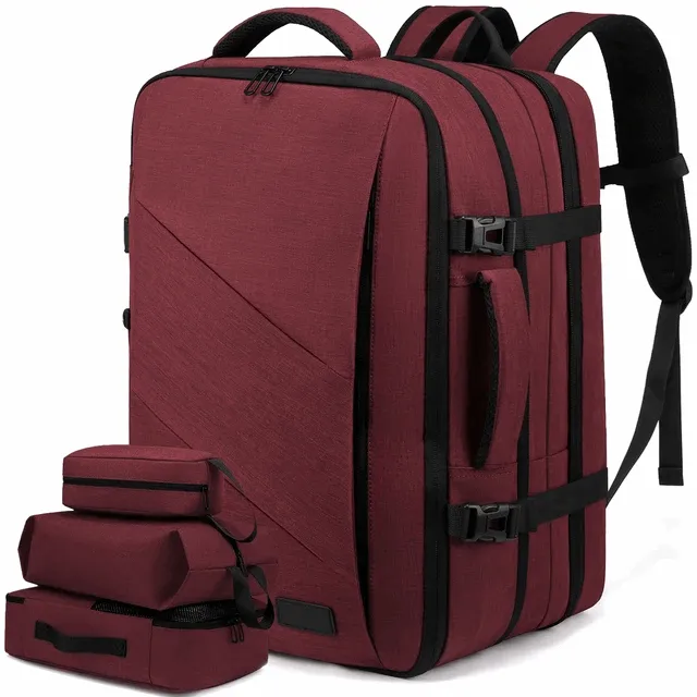 17in Laptop Backpack Travel Bag and 40L Carry On Suitcase