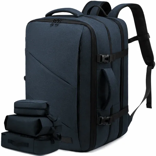 17in Laptop Backpack Travel Bag and 40L Carry On Suitcase
