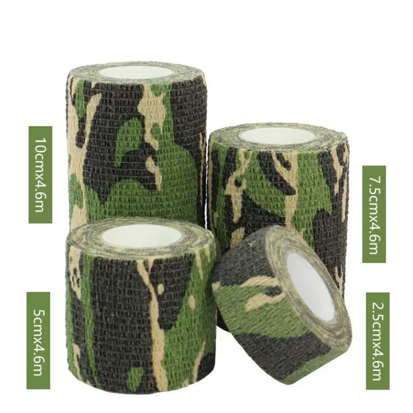 1Pcs Waterproof Medical Therapy Self Adhesive Bandage Muscle Tape Finger Joints Wrap First Aid Kit Pet Elastic Bandage 2.5-10cm