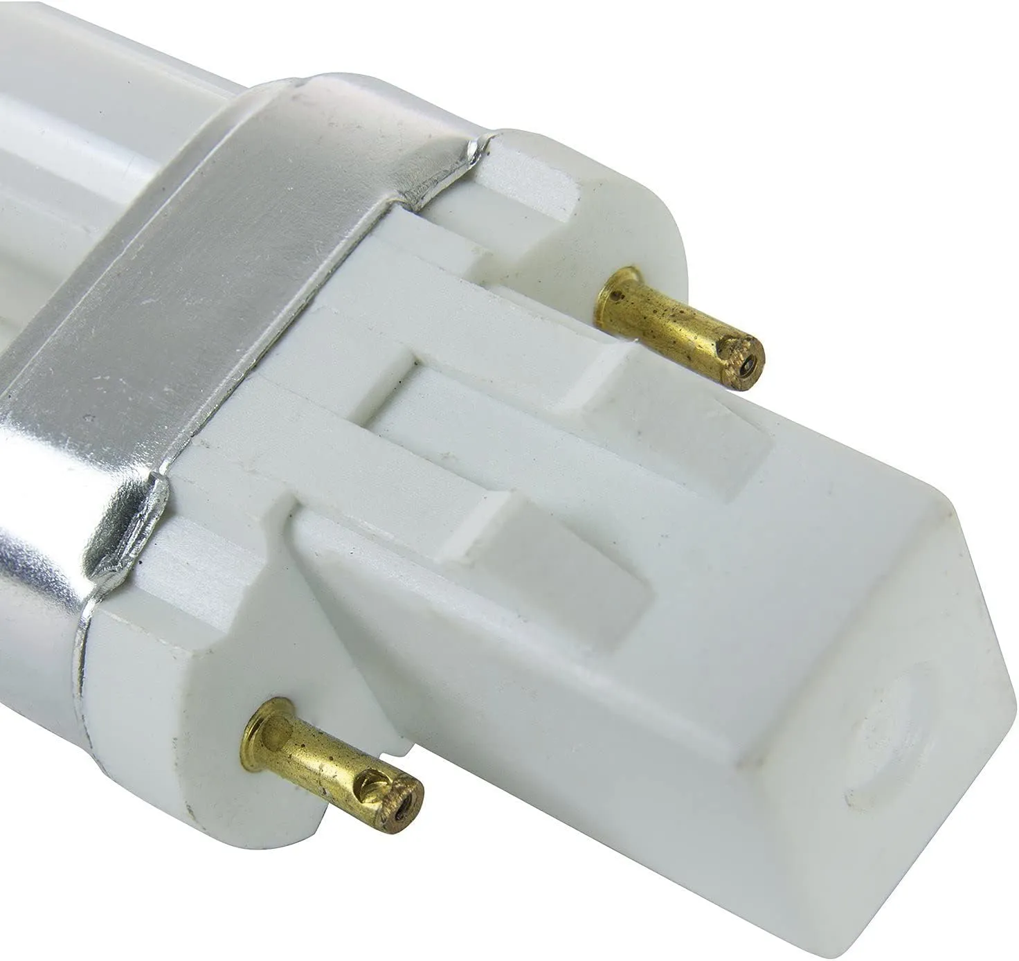 (2 Pack) PL-13W 841, 2 Pin GX23, 13 Watt Single U-Shaped Twin Tube, Compact Fluorescent Light Bulb, Replaces Philips PLS13W41 GX23, Sylvania CF13DS841 GX23