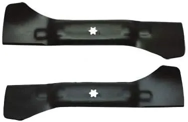 2 x 53.5 cm (42 inches) Lawn Tractor Blade Set for Gutbrod GLX JLX 105 R RA RAL RAL RALK Art RH RHL RHL-K RHL-SK