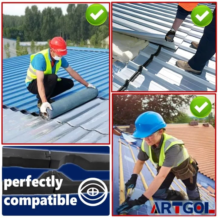 20 Psc 9in Outside Classic Rib Profile Foam Closure Strips for Metal Roofing R Panels - Fits 3FT Long Metal Roof Panels - Designed for Roof Insulation, Noise Reduction, Waterproofing, Dustproofing