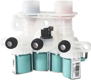 【2025 Upgraded】 W11165546 W11096267 Washer Water Inlet Valve Replacement For whirl-pool Kenmore Maytag Washing Machine Parts Replaces 33090105,W1059942 W10599423