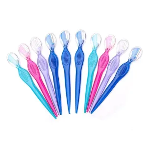 20pcs Eyebrow Razor Facial Hair Remover Eyebrow Trimmer Sharp Mini Makeup Knife Blade Eye Brow Shaping Hair Remover Tool Face Razor Eyebrow Trimmers Blades Shaver