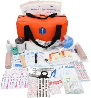 219-Piece Waterproof Family First Aid Kit - Emergency Survival Must-Have!