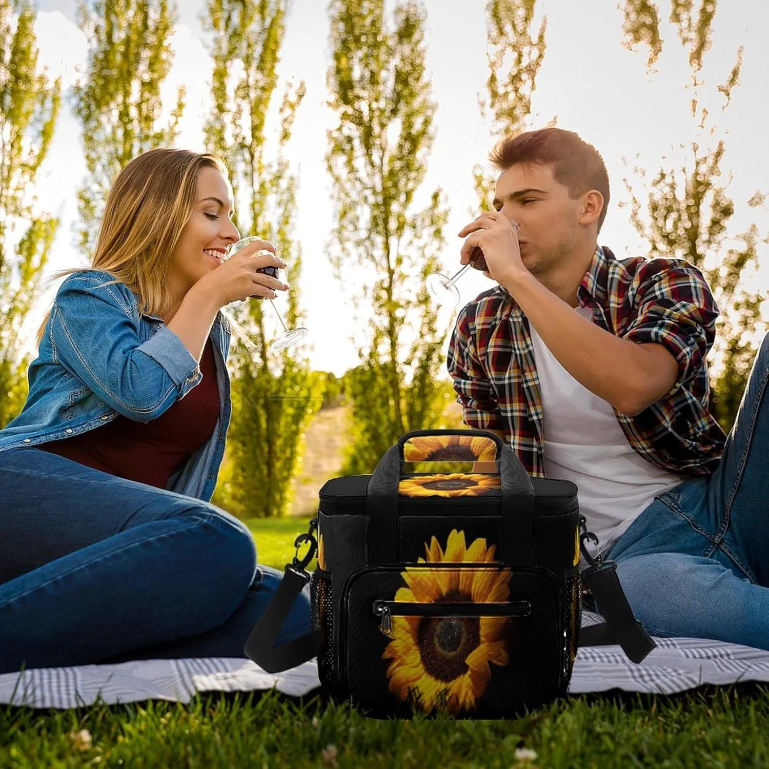 22.5L Insulated Camping Coolers Bag Large Leakproof Ice Chest for Beach Travel Picnic