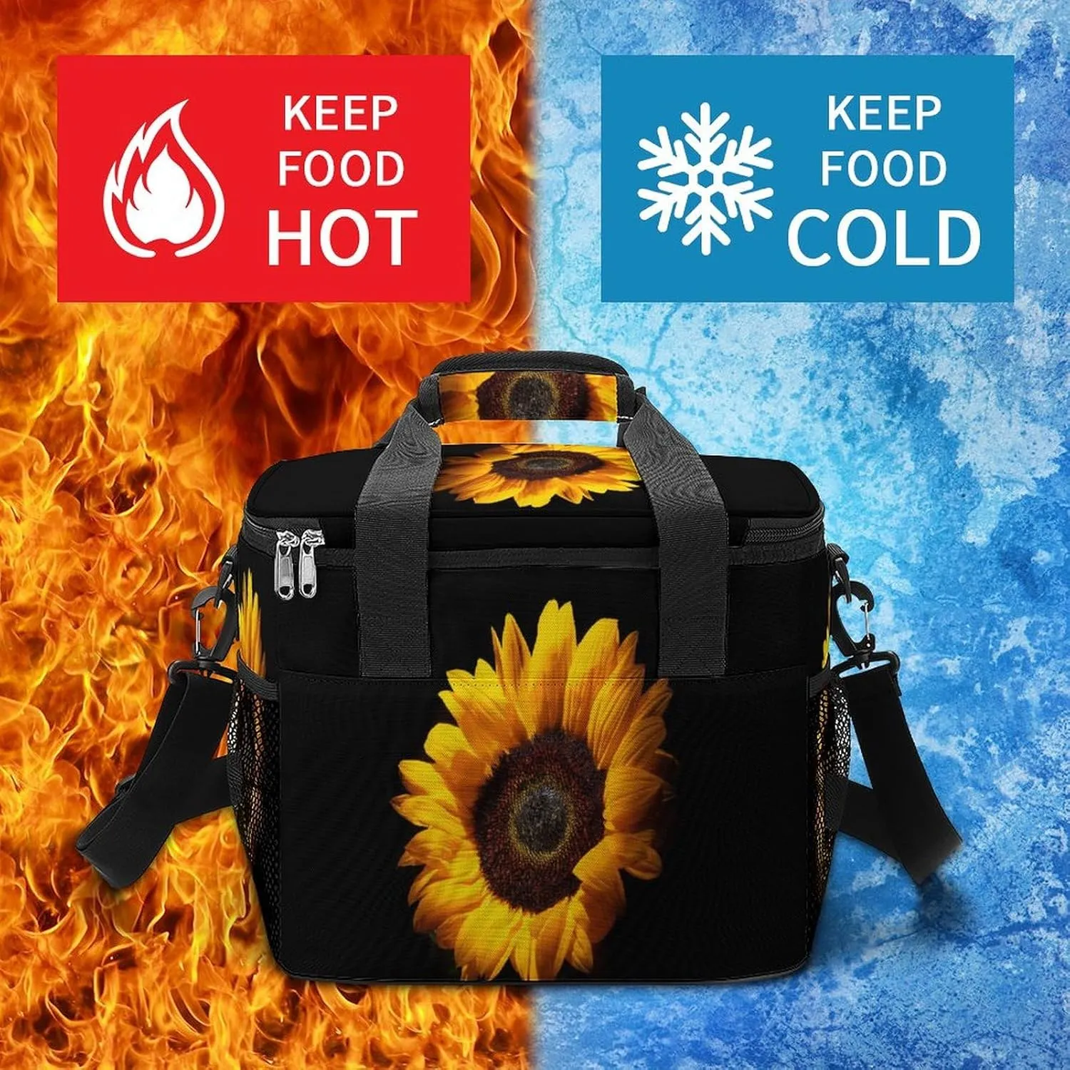 22.5L Insulated Camping Coolers Bag Large Leakproof Ice Chest for Beach Travel Picnic