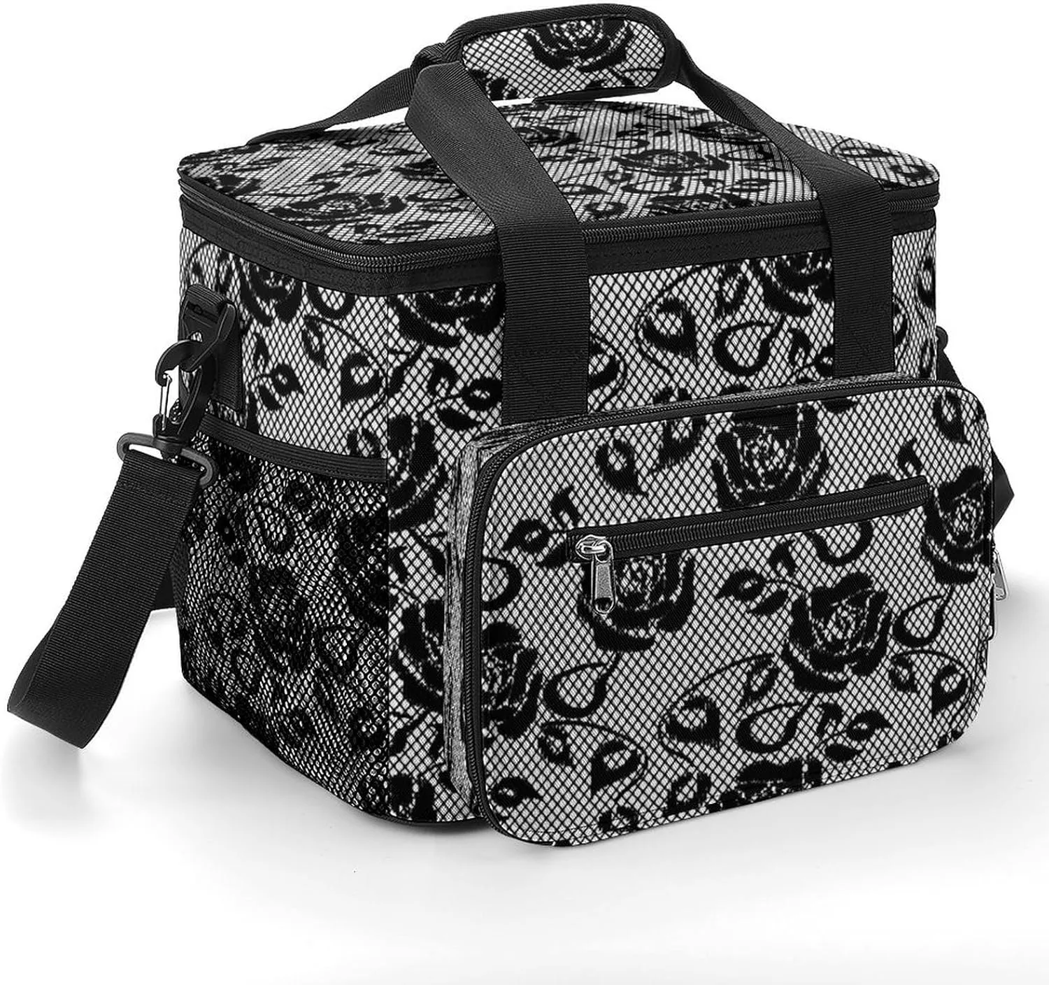 22.5L Waterproof Soft Cooler BagInsulated Lunch Box for Camping Fishing Beach Road Trips