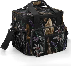 22.5L Waterproof Soft Cooler BagInsulated Lunch Box for Camping Fishing Beach Road Trips