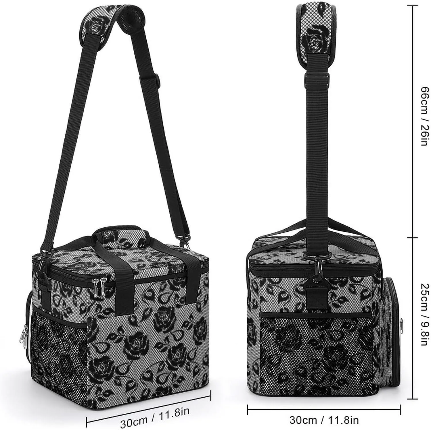 22.5L Waterproof Soft Cooler BagInsulated Lunch Box for Camping Fishing Beach Road Trips