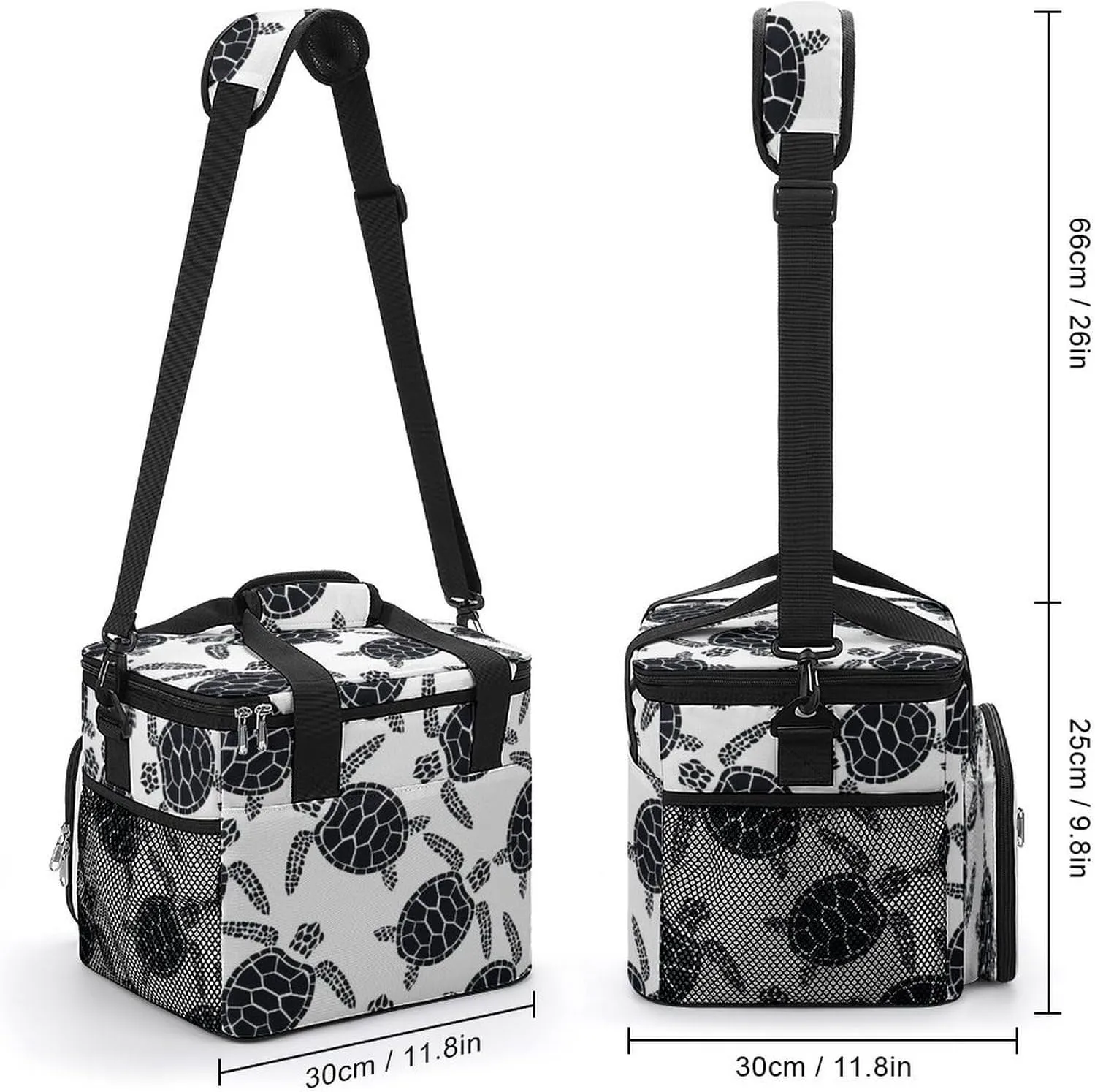 22.5L Waterproof Soft Cooler BagInsulated Lunch Box for Camping Fishing Beach Road Trips