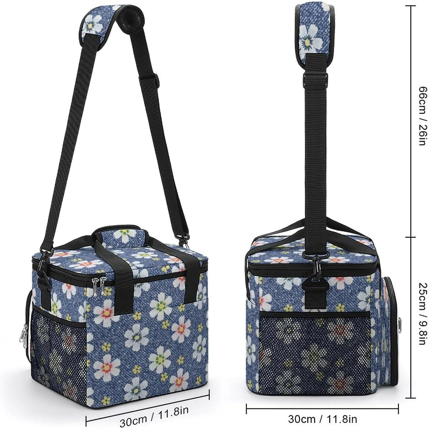22.5L Waterproof Soft Cooler BagInsulated Lunch Box for Camping Fishing Beach Road Trips