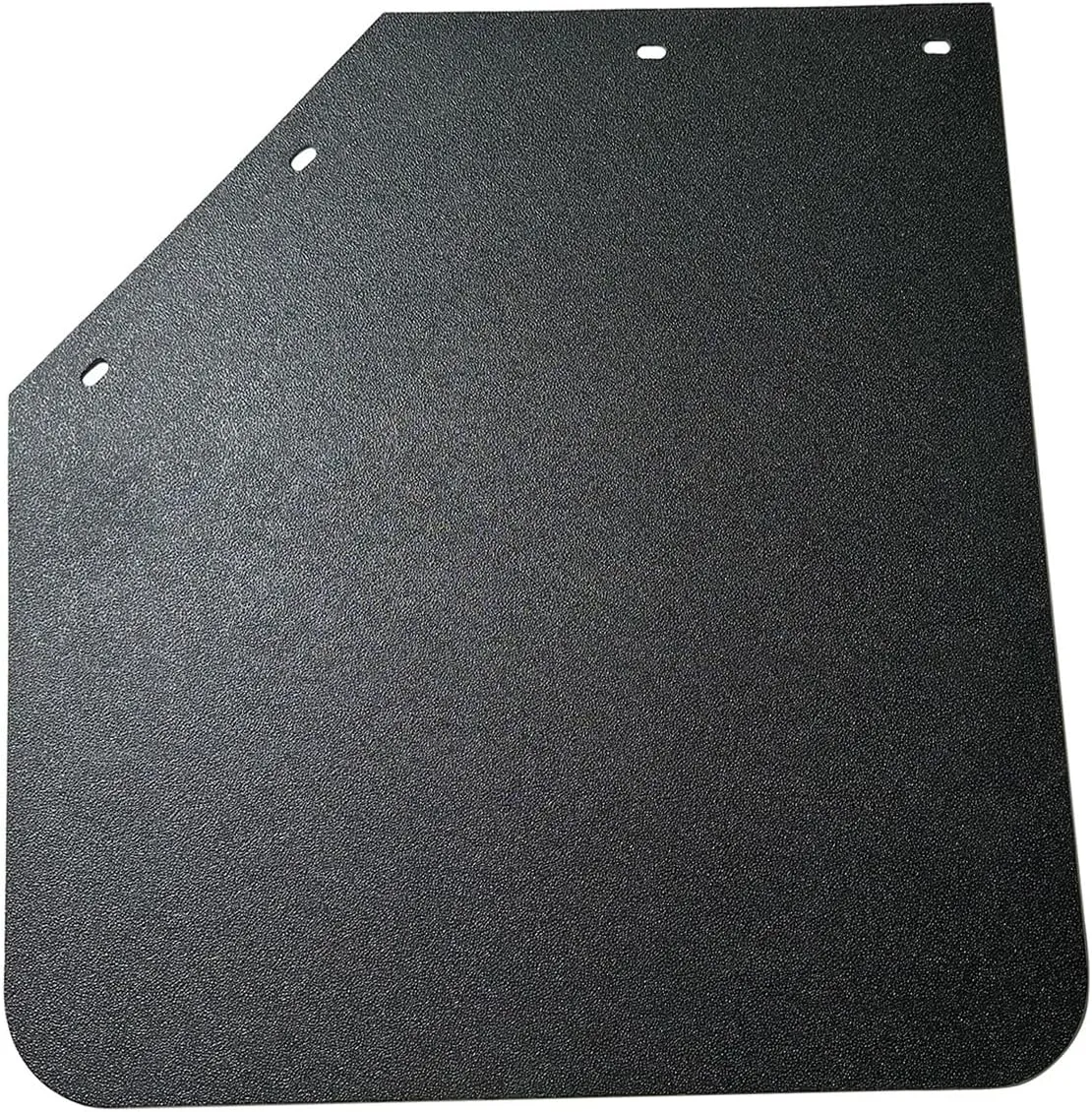 2PCS Universal Heavy Duty Polymer Mudflaps 24x30 Inch, Black Angled Splash Guard Mudflap for Semi Trucks Tractor Trailer