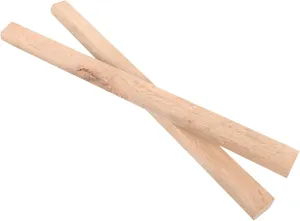2pcs Wooden Hatchet Handle Replacement Broad Axe Handle Comfortable Anti-Slip Grip for Camping Outdoor Use Professional Workmanship for Easy Installation