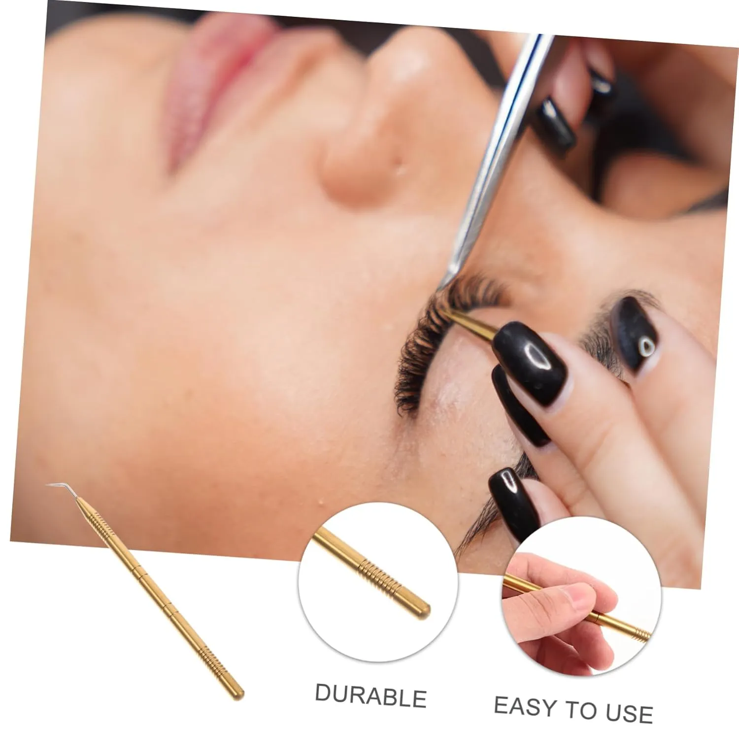 3pcs Eyelash Lifting Tool Rods for Eyelash Grafting Curling and Extensions Lightweight and Compact for Professional and Personal Use