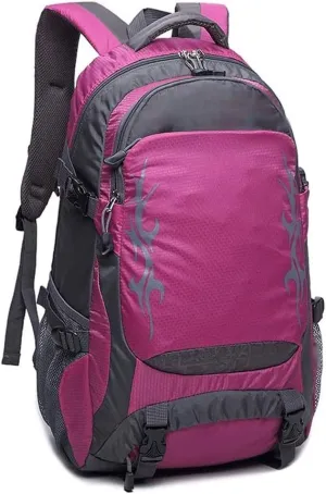 40L Hiking Backpack,Wear-Resistant Waterproof Rucksack Chest Buckle Waist Buckle Design,Outdoor Sport Daypack Travel Bag for Climbing Camping Touring Mountaineering