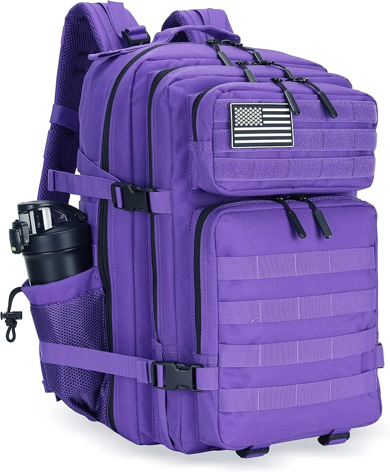 45L Military Tactical Backpack Hiking Backpacks Tactical Gear Camo Back Pack Army Molle Bag Rucksack Fitness Daypack