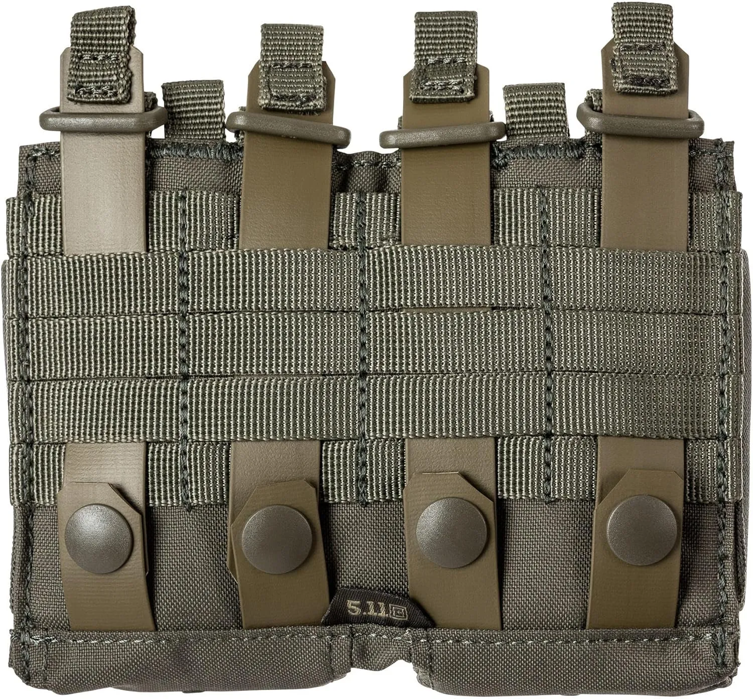 5.11 Tactical Flex Double AR Mag Pouch 2.0 - Versatile Flex-HT Mounting Holster, Concealed Retention, Waterproof Straps, 1 SZ, Style 56754ABR