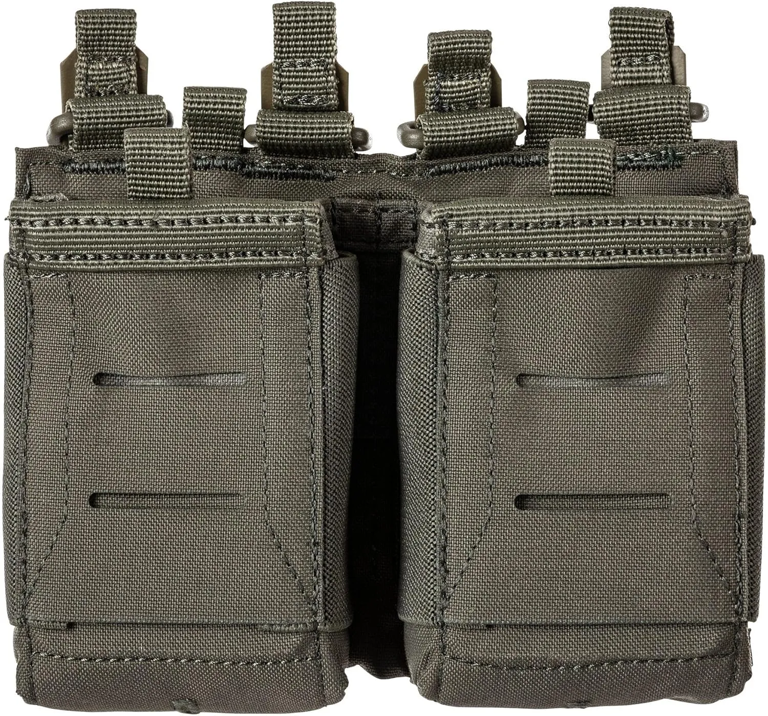 5.11 Tactical Flex Double AR Mag Pouch 2.0 - Versatile Flex-HT Mounting Holster, Concealed Retention, Waterproof Straps, 1 SZ, Style 56754ABR
