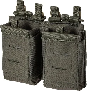 5.11 Tactical Flex Double AR Mag Pouch 2.0 - Versatile Flex-HT Mounting Holster, Concealed Retention, Waterproof Straps, 1 SZ, Style 56754ABR