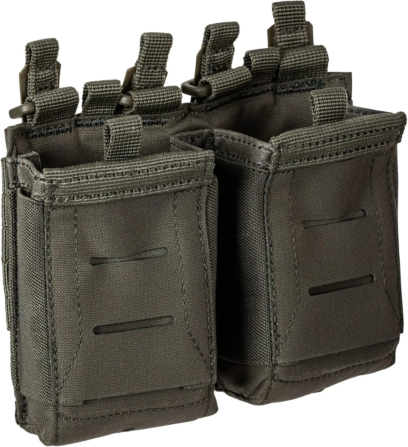 5.11 Tactical Flex Double AR Mag Pouch 2.0 - Versatile Flex-HT Mounting Holster, Concealed Retention, Waterproof Straps, 1 SZ, Style 56754ABR