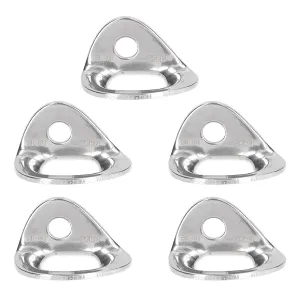 5PCS Rock Climbing Anchor, Swing Hook Boom 316 Stainless Steel Rock Climbing Hanger for Rappelling Aerial Work