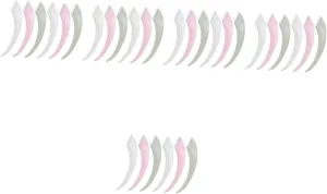 5sets Stainless Steel Eyebrow Shaver for Women Face Razor Compact Size for Travel Easy to Use for Makeup Removal 6pcs*5