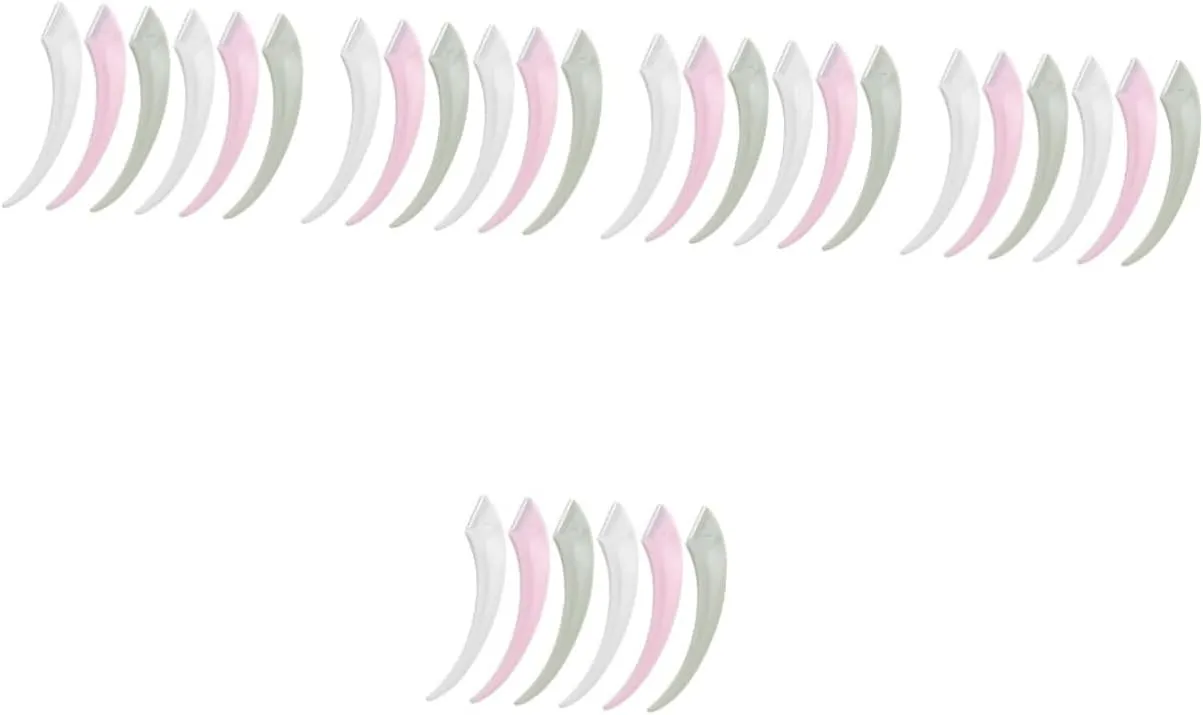 5sets Stainless Steel Eyebrow Shaver for Women Face Razor Compact Size for Travel Easy to Use for Makeup Removal 6pcs*5
