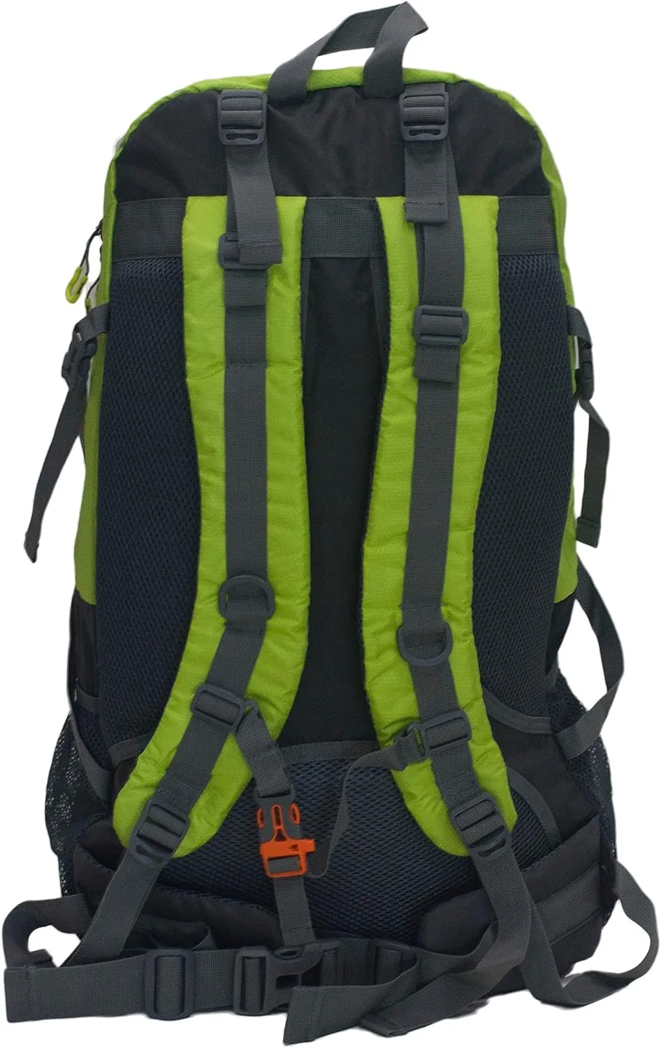 60L Waterproof Hiking Camping Backpack (Lime Green)