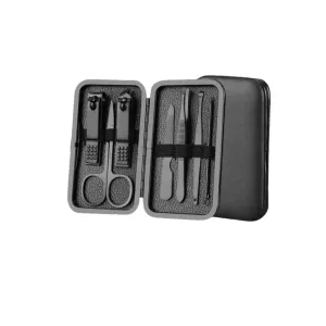 7/10/12/16/18pcs Manicure Cutters Nail Clipper Set Household Stainless Steel Ear Spoon Nail Clippers Pedicure Nail Scissors Tool,7 pieces