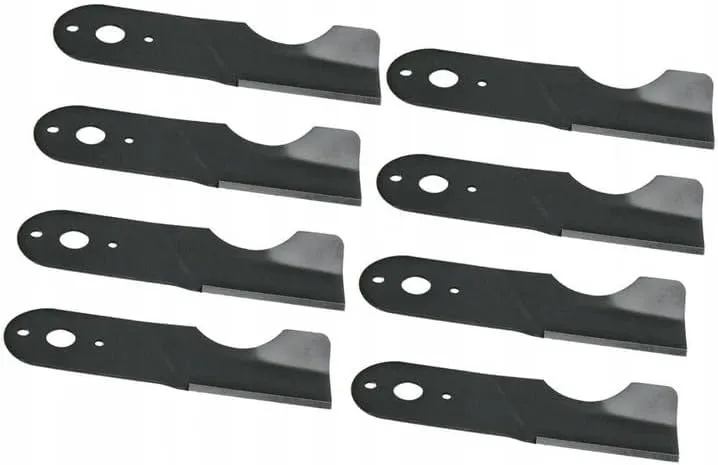 8 x 24.7 cm Lawnmower Blade Set for MTD Gutbrod 742-0495 742-0495B 942-0495