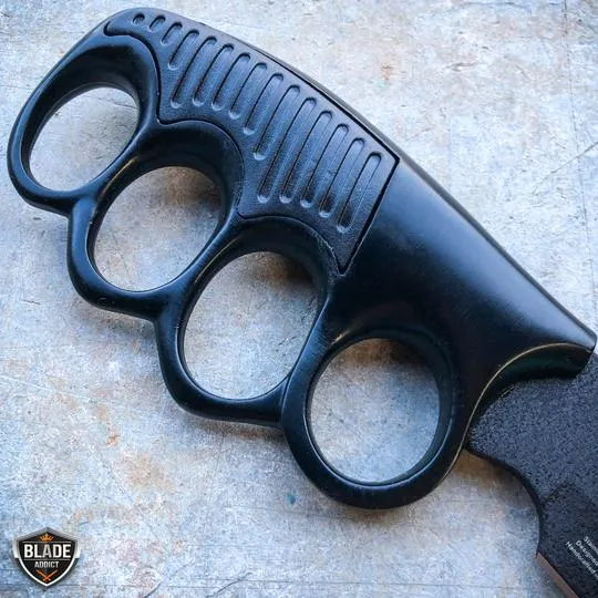 9.5" Military Tactical Trench Knife Combat FIXED BLADE