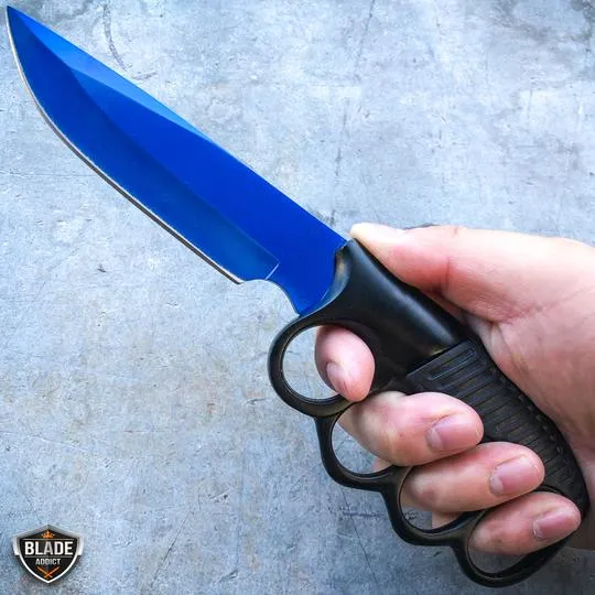 9.5" Military Tactical Trench Knife Combat FIXED BLADE