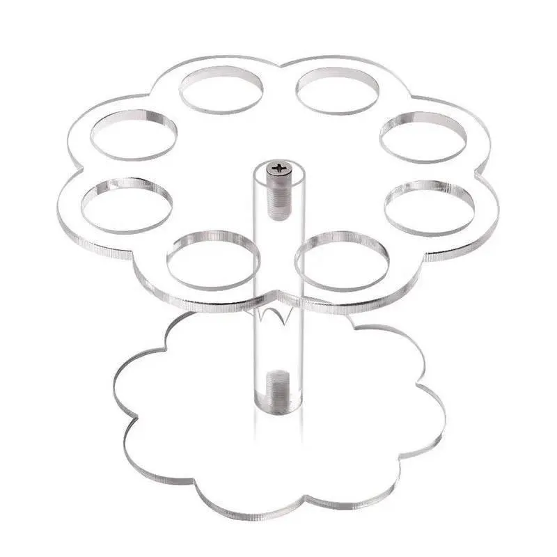 Acrylic Ice Cream Cone Holder - Durable Baking Display Rack